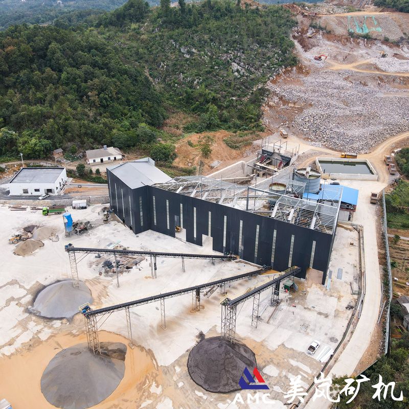 湖北晟壹时产1500吨石灰石砂石料生产线项目